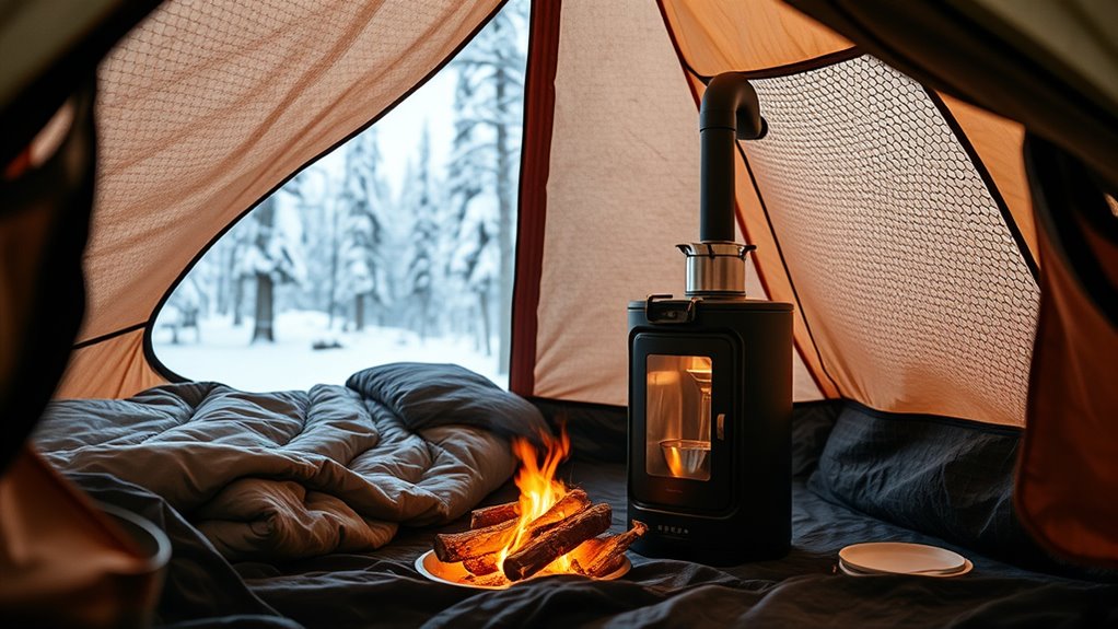 top tent wood stove picks