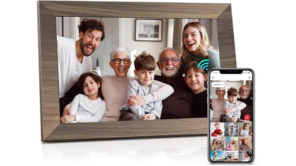 touch screen wifi digital frame