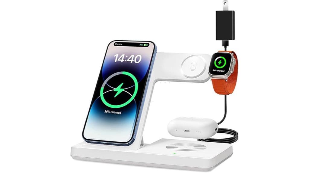 triple device wireless charger