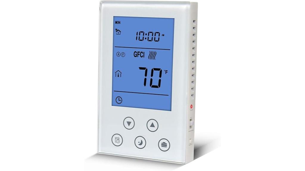 underfloor heating thermostat gfci