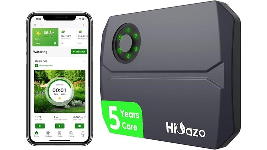 wifi water saving sprinkler