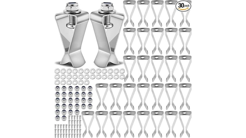 window well cover clips