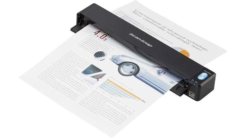 wireless portable scanner black