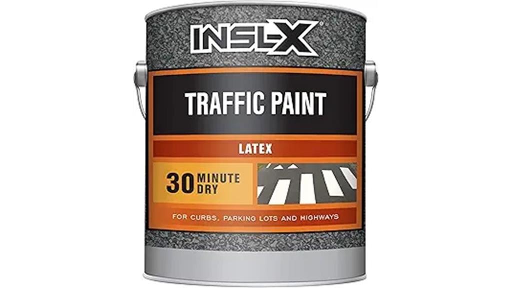 yellow traffic paint gallon
