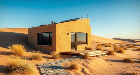 arid minimalist tiny home