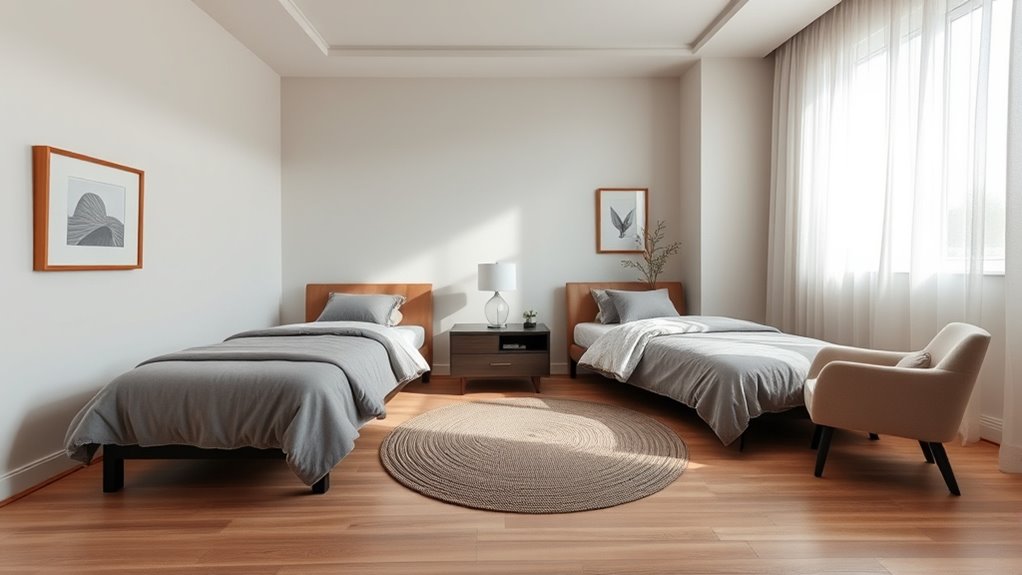 balanced personalized shared space