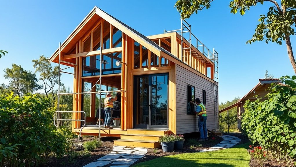 build durable eco friendly guesthouse