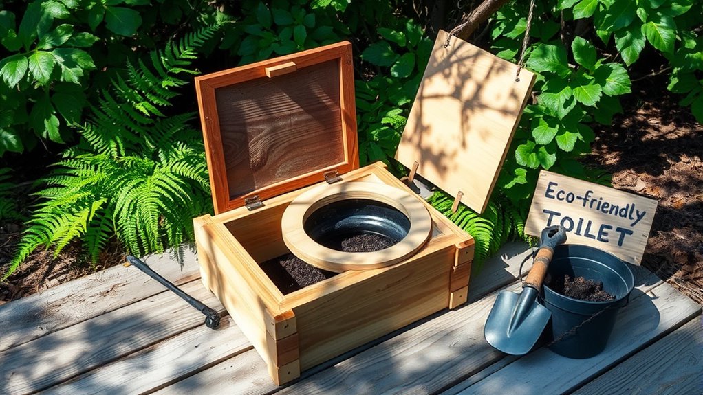 build your own composting toilet