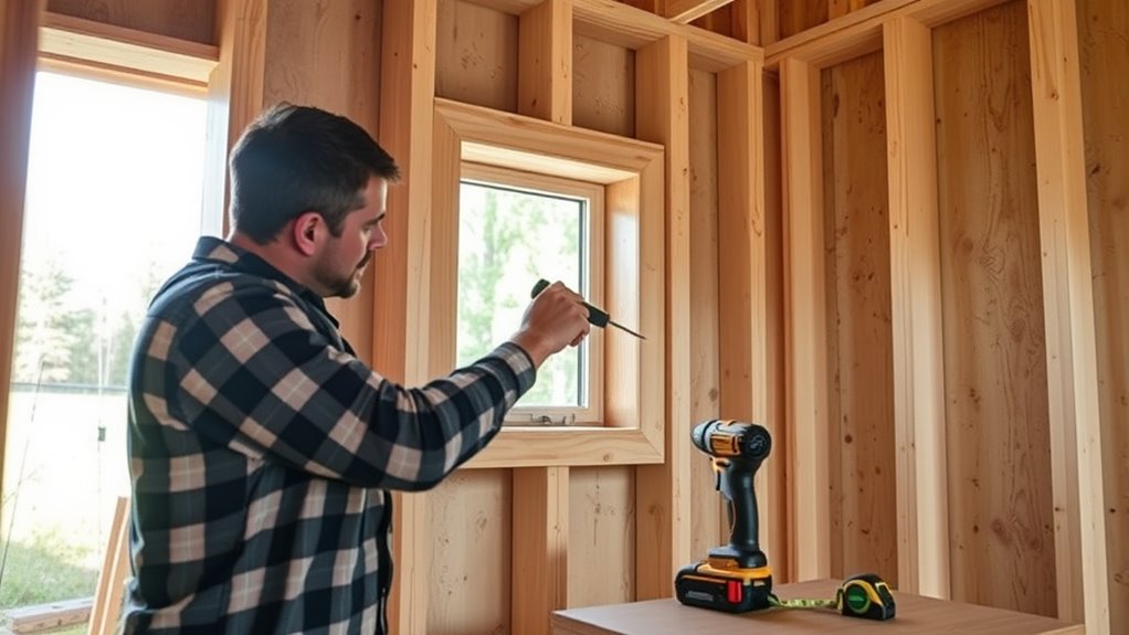 careful precise window installation