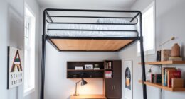 compact elevated bed designs