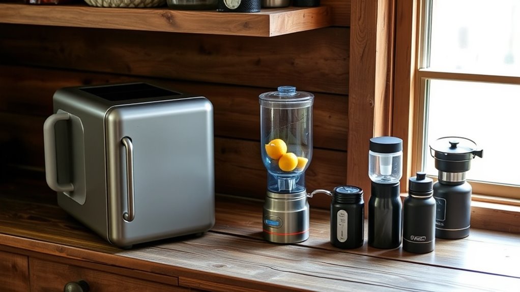 compact off grid appliances