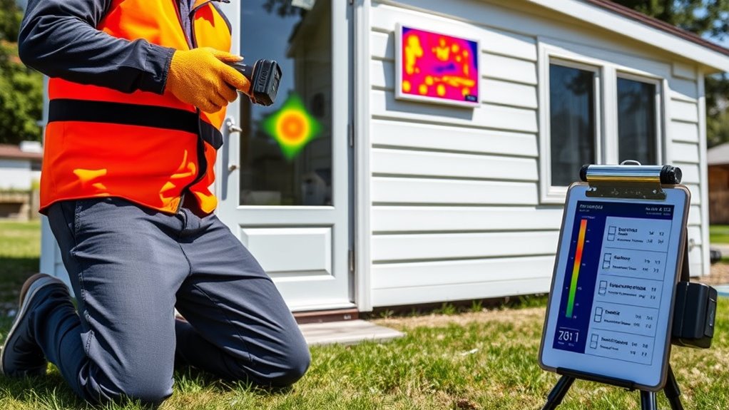 conduct tiny home energy audit