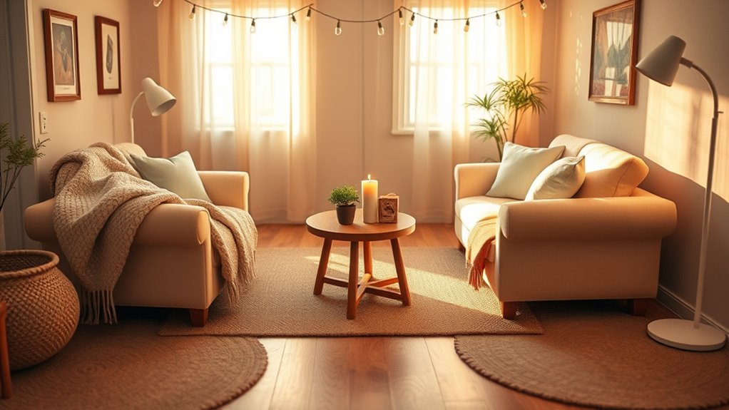 cozy small space decor