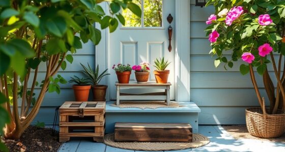 create small porch steps