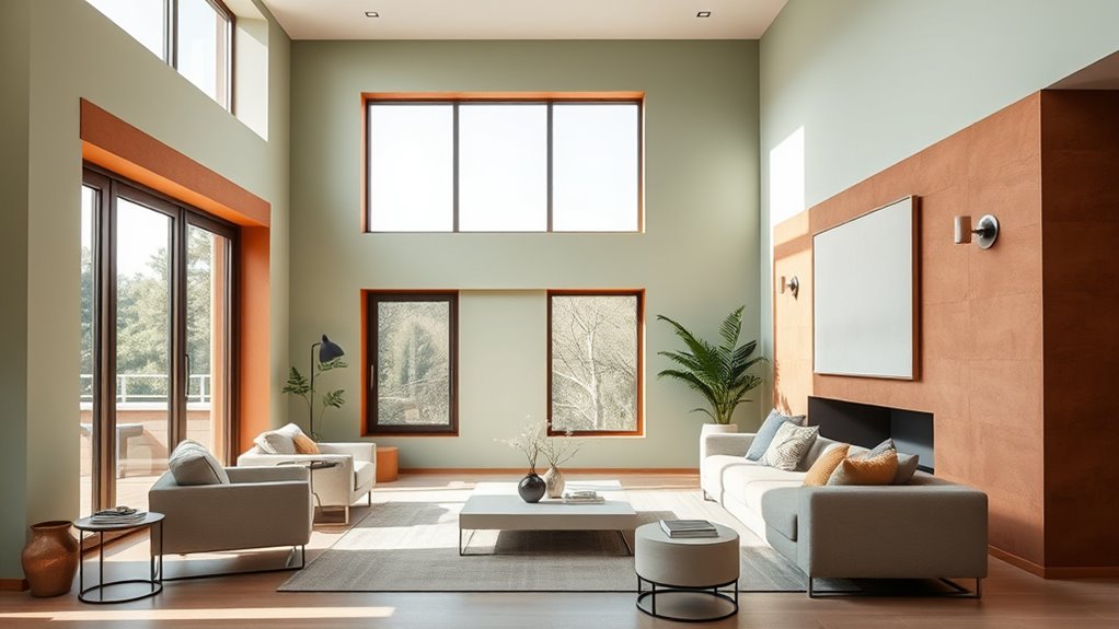 diverse eco friendly paint palettes