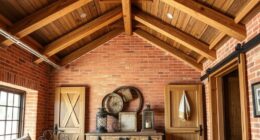 diy rustic home finishes