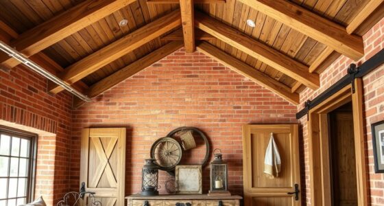 diy rustic home finishes