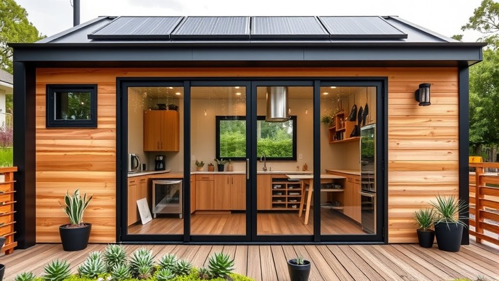 eco friendly multifunctional tiny homes