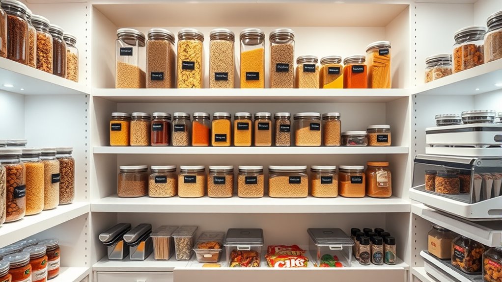 efficient pantry storage tips