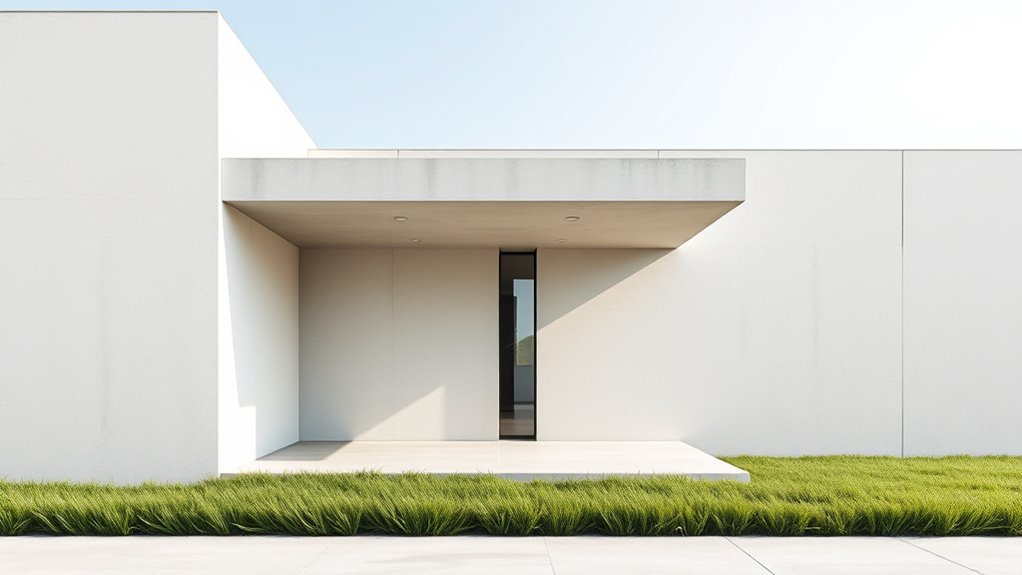 embrace minimalist sustainable outdoor design