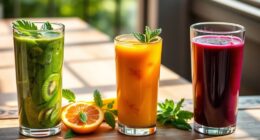 energizing fresh juice blends