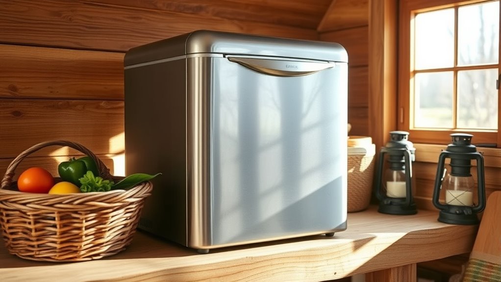 energy efficient portable freezer
