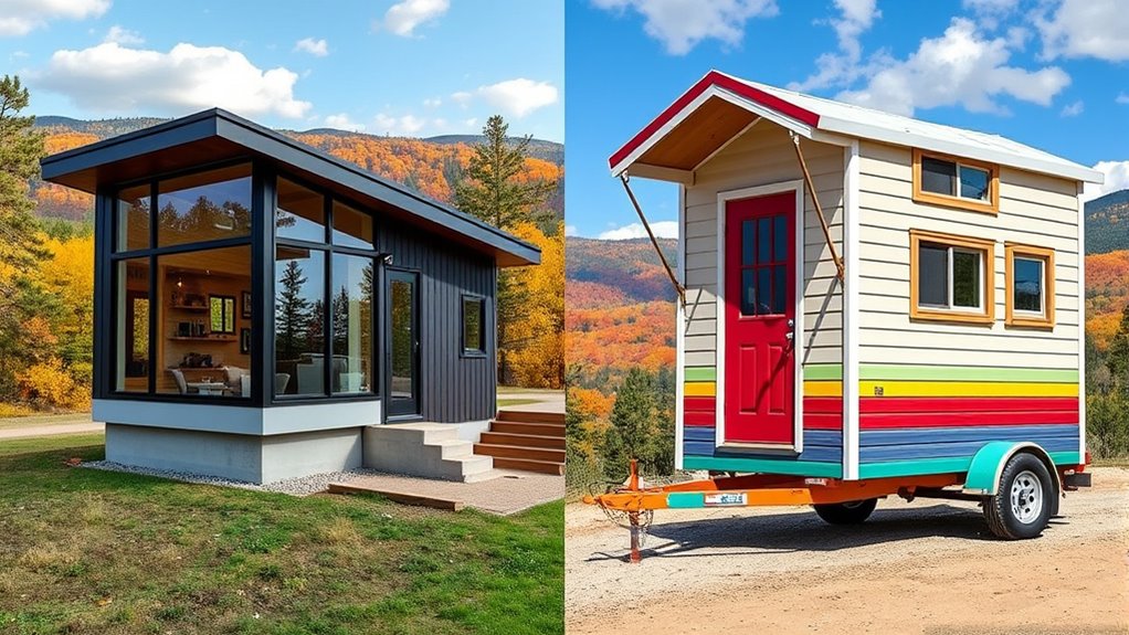 fixed or mobile tiny homes