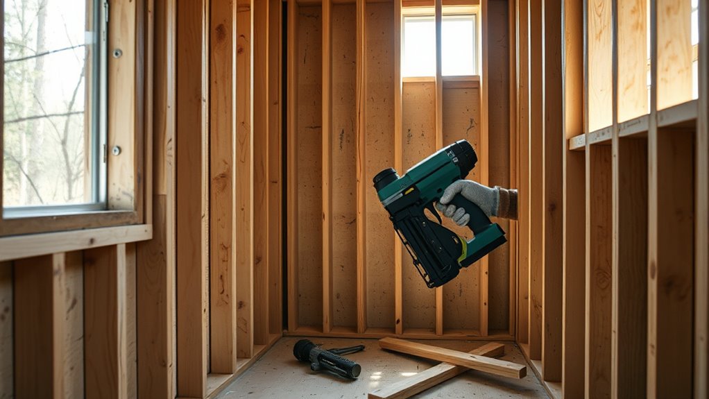 framing tiny home walls