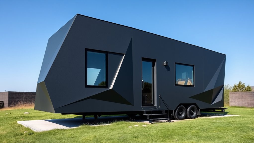 geometric sustainable tiny homes