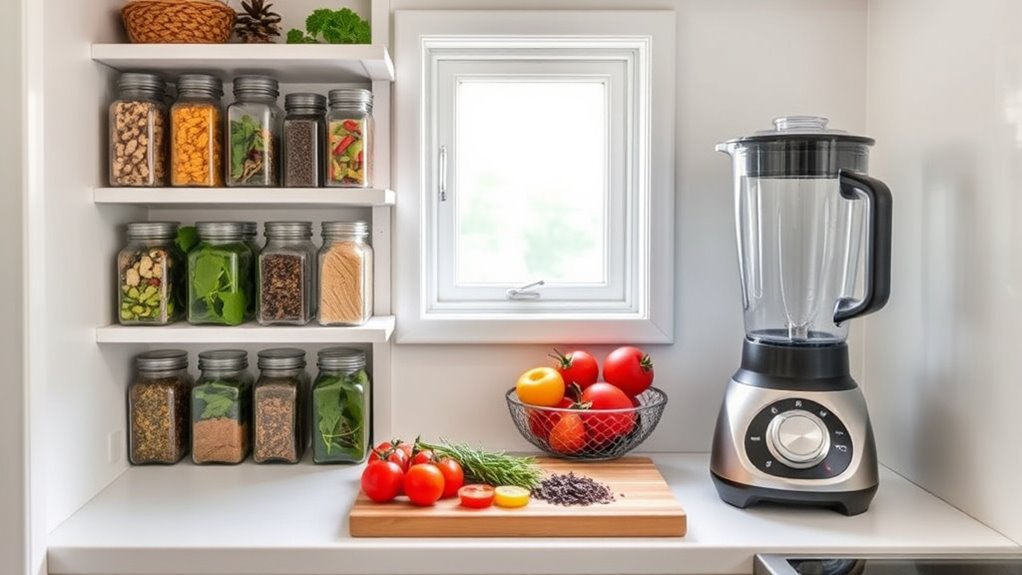 healthy eating in small spaces