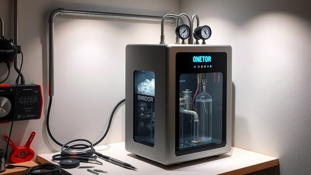 home hydrogen generator installation