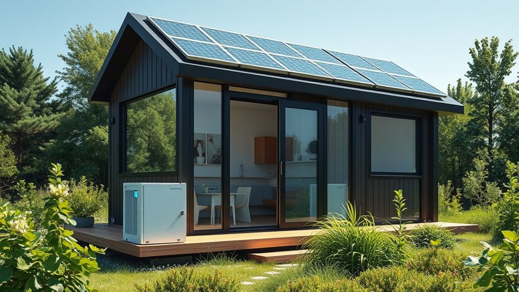 hydrogen powered eco friendly tiny homes