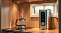 hydrogen powered tiny home heater