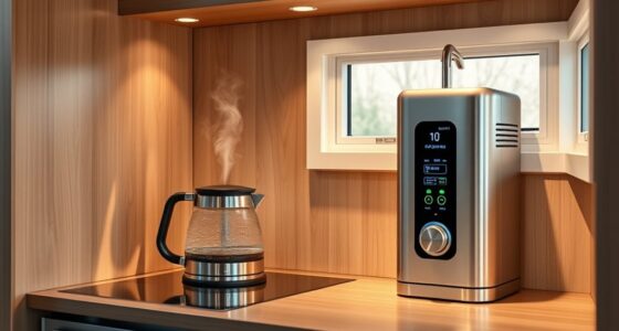 hydrogen powered tiny home heater