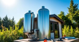 hydrogen tank installation process