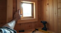 installing tiny house windows