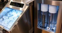 integrated ice and water filtration