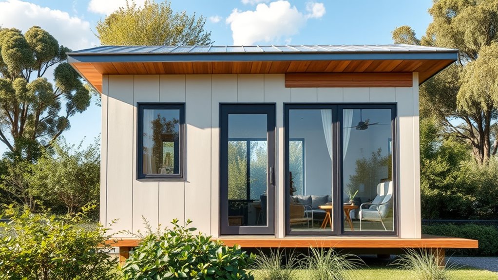 lightweight sustainable tiny house