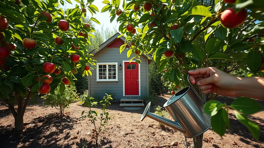 maintain small orchard health