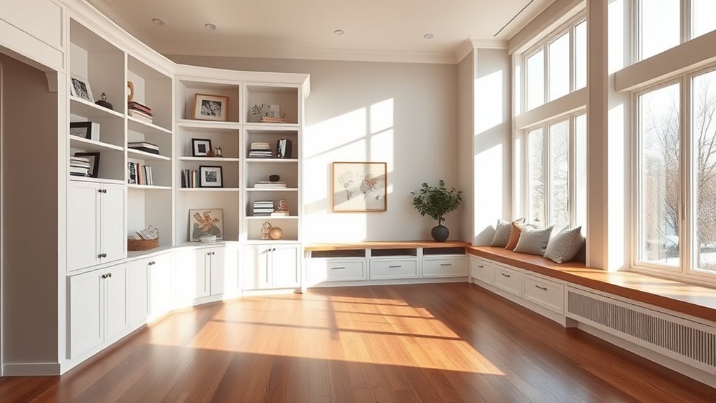 maximize space with built ins