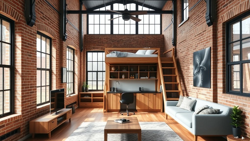 maximize space with multifunctional furniture