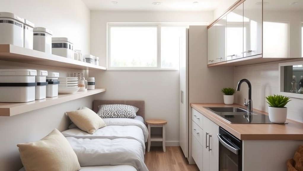 maximize tiny space efficiency