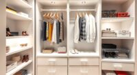 modular tiny closet storage