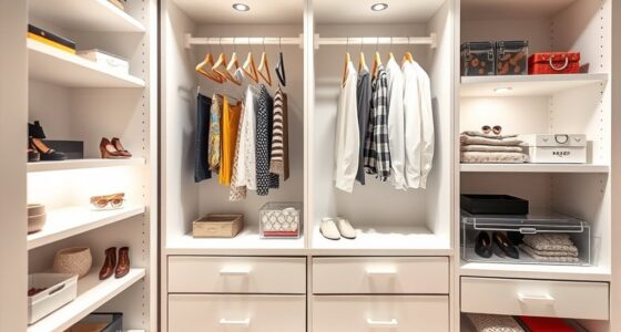 modular tiny closet storage