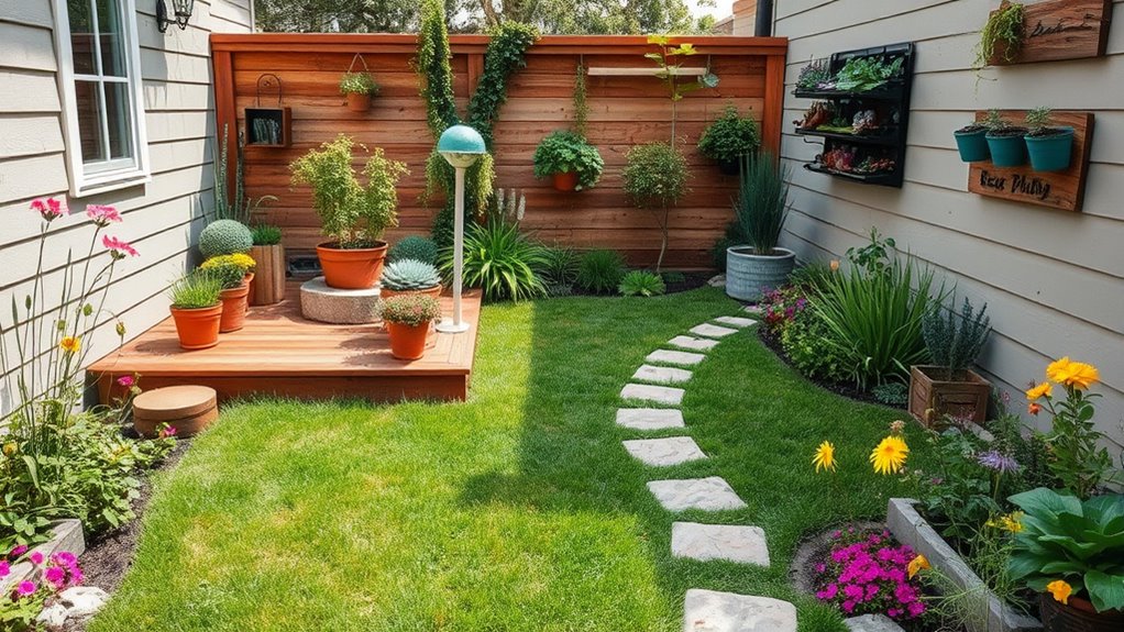 native plants maximize tiny gardens