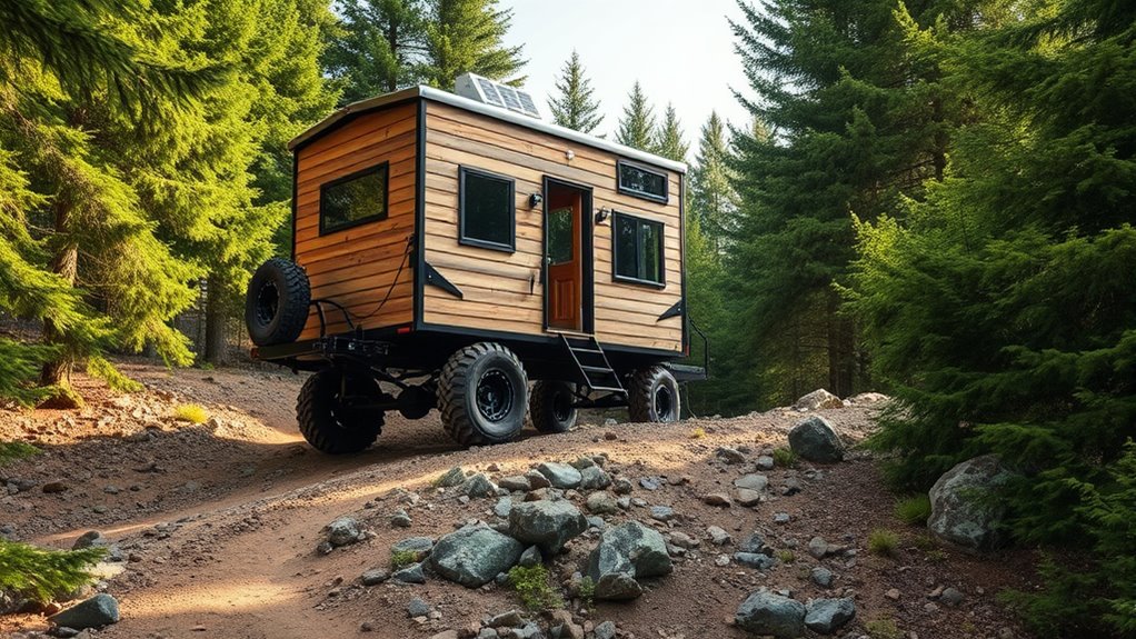 off grid solar tiny home