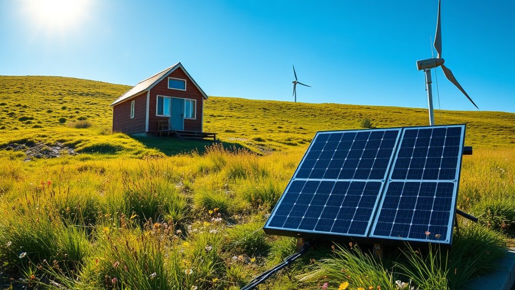 off grid tiny house power