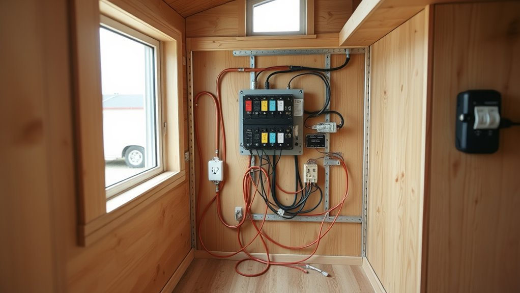 optimize tiny house wiring