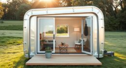 portable fold out tiny homes