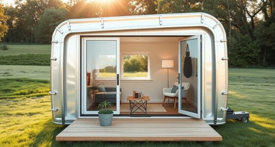 portable fold out tiny homes